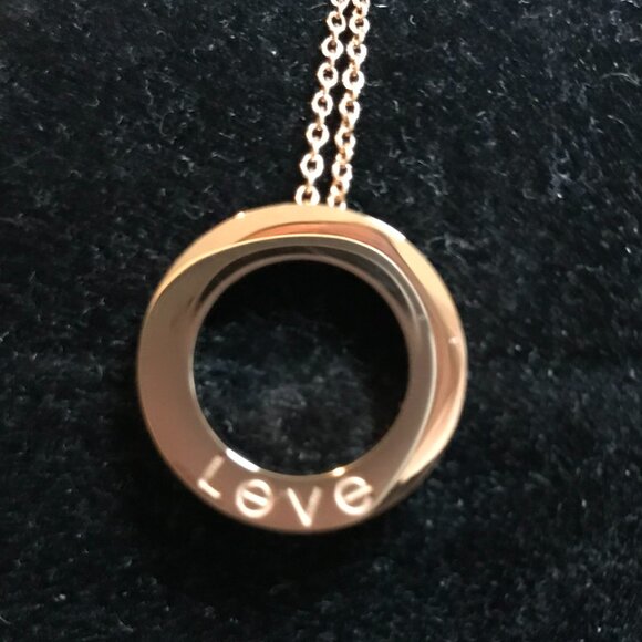 Necklace Pendant  - Rose Gold Color - Costume Jewelry - Picture 11 of 14